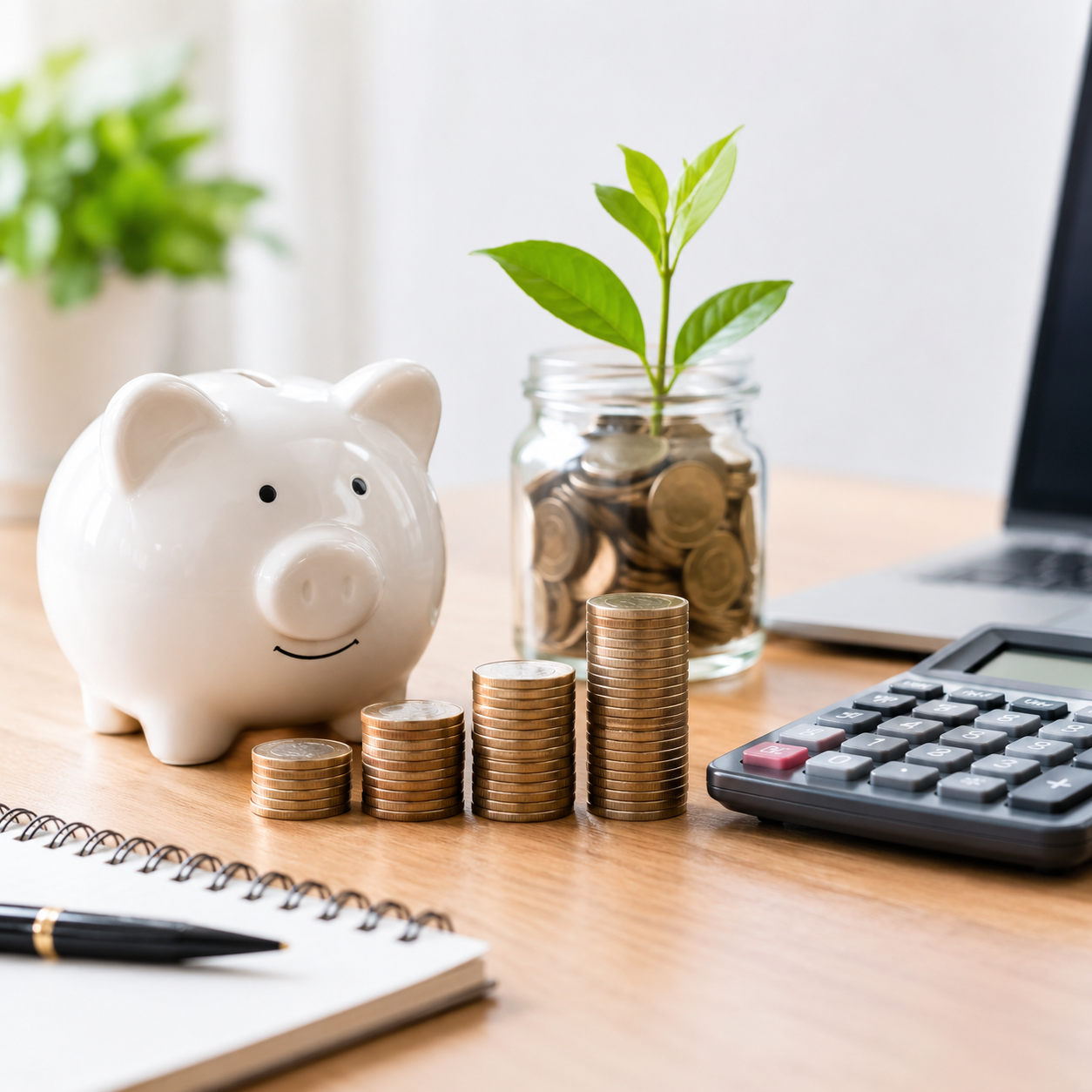 HYSA Calculator showing how monthly deposits grow in a high-yield savings account